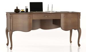 Birou lemn masiv Celisea, 165 × 71,5 × 79 cm
