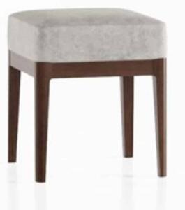 Taburet lemn masiv Selvawood, 40 × 40 × 47 cm