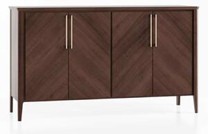 Bufet lemn masiv Selvawood, 160 × 49,5 × 92,5 cm
