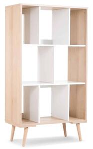 Dulap lemn masiv natur Copii Sophie, 80 × 40 × 146 cm