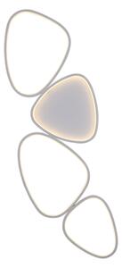Schöner Wohnen 14039-16 - Plafonieră LED dimmabilă PEBBLES LED/35,5W/230V albă