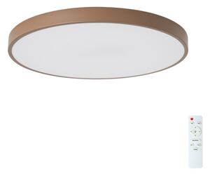 Brilagi - Plafonieră LED dimabilă POOL LED/60W/230V 3000-6000K 60 cm maro, cu telecomandă