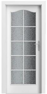 Porta Doors Foaie de ușă de interior cu structura neteda vopsită, londra model c (grila mare) norma ceha (h0 - 2020 mm)