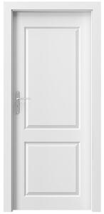 Porta Doors Foaie de ușă de interior vopsită (vopsea standard) porta royal a 60 cm, deschidere dreapta, albă, norma ceha (h0
