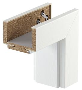 Porta Doors Toc reglabil ps (b - 95-115 mm), norma poloneza (h0 - 2060 mm), finisaj sintetic wenge alb