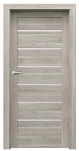 Porta Doors Foaie de ușă de interior cu finisaj sintetic, portasynchro 3d, acacia argintiu, verte home j6, 70 cm, deschidere -
