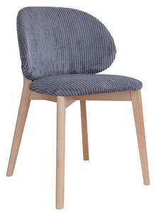Scaun lemn masiv Nagy Gray Fag Tapițat, 51 × 46 × 79 cm