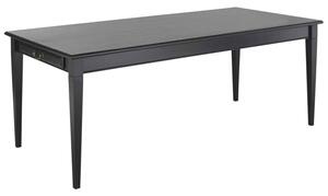 Masă lemn masiv Dining Noir RAL 9016 L90xA70xH78cm