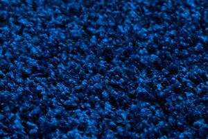 Covor SOFFI shaggy 5cm albastru inchis