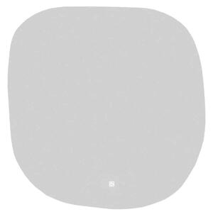 Oglindă lemn masiv cu iluminare LED si acționare touch 68x70cm