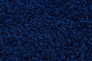 Covor, Traversa SOFFI shaggy 5cm albastru inchis - pentru bucătărie, hol și coridor