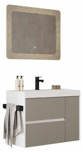 Set lemn masiv Mobilier Baie Suspendat Paige Model P3
