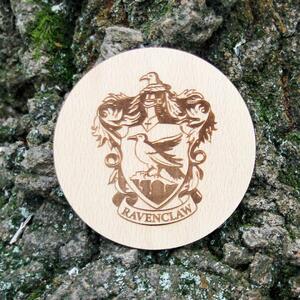 DUBLEZ | Suport pentru pahar din lemn Harry Potter - Ravenclaw