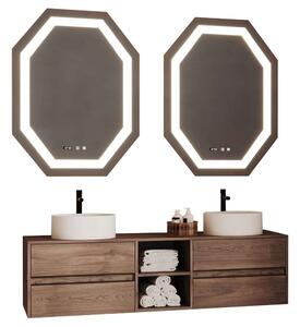 Set lemn masiv Mobilier Baie Suspendat Noce 2 Lavoare