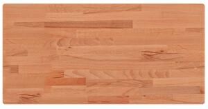 Blat de baie, 100x50x1,5 cm, lemn masiv de fag