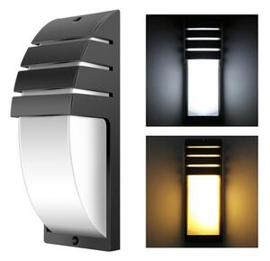 Lampa LED exterior, IP54, E27, 40W, 230V, 35,2 x 12,8 x 11,3cm, negru