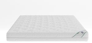 Saltea cu spumă poliuretanică TAHAGOV HypoallergenicMed Bumbac 180x200, înălțime 16 cm, hipoalergenică, husă cu fermoar, rulată, fermitate medie