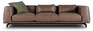 Canapea lemn masiv Russo, 265 × 67 × 95 cm