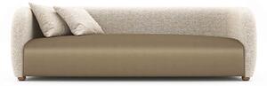 Canapea lemn masiv Carabella, 250 × 80 × 100 cm