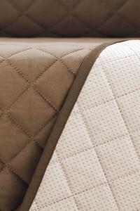 Husă de catifea pentru canapea colțar Velvet maro - partea stângă maro 40x50 cm