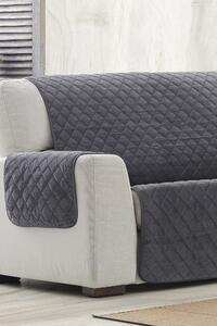 Husă de catifea pentru canapea cu trei locuri Velvet gri gri-inchis 160x50 cm