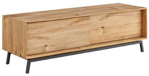 Comodă TV stejar masiv Madison, 200 × 50 × 52 cm