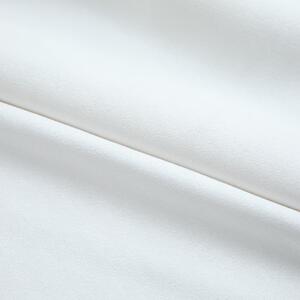 Draperii opace cu cârlige, 2 buc., alb ivoriu, 140 x 225 cm
