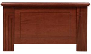 Birou lemn masiv nuc Toronto Model B2, 140 × 70 × 77 cm