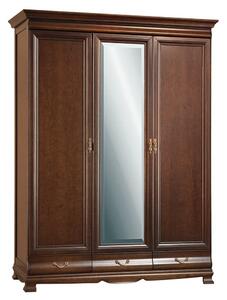 Dulap lemn masiv nuc Harper 3 Uși, 161,4 × 66,6 × 215,5 cm