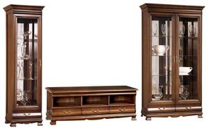 Set lemn masiv nuc Living Harper 3 Piese
