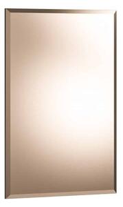 Oglindă lemn masiv nuc Zion 60x90cm Crem-