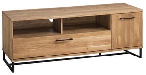 Comodă lemn masiv natur Colmar Stejar, 54.4 × 144.2 × 48 cm
