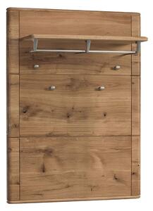 Cuier lemn masiv natur Siena Stejar, 116,6 × 85 × 4 cm