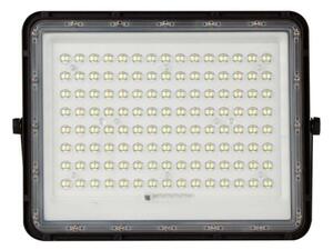 Proiector LED solar de exterior LED/20W/3,2V 6400K negru + telecomandă