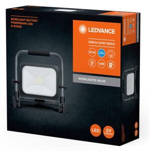 Ledvance - Proiector LED reglabil WORKLIGHT BATTERY LED/30W/5V IP54
