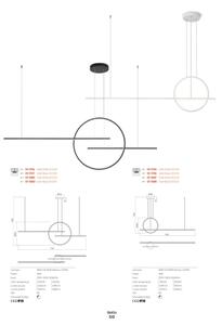 Lustră LED dimabilă pe cablu Redo 01-1734 GIOTTO LED/46W/230V alb
