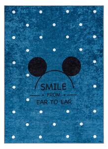 JUNIOR 52244.801 covor lavabil Mickey Mouse pentru copii anti-alunecare - albastru