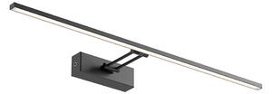 Aplică LED pentru tablouri LINEAR Redo 01-3463 LED/8W/230V 60,5 cm CRI 92 negru