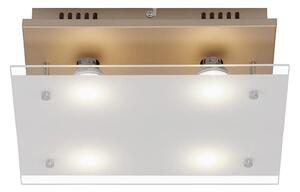 Plafonieră LED Briloner 3586-047 SMART GOLD 4xGU10/4W/230V