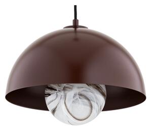 Lustră pe cablu Argon 8444 PIAVA 1xE14/7W/230V maro