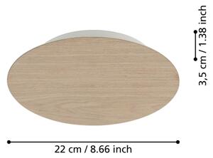 Aplică LED Eglo 900717 ALAMILO LED/9,2W/230V bej