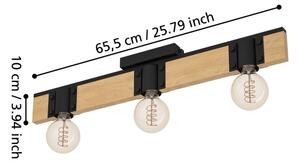 Plafonieră Eglo 43901 BAILRIGG 3xE27/40W/230V