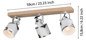 Spot KILBURN Eglo 43923 3xE27/40W/230V