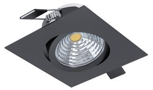 Corp de iluminat LED încastrat dimabil Eglo 33994 SALICETO LED/6W/230V negru