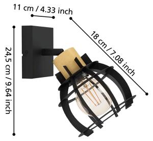 Spot de perete Eglo 43926 STILLINGTON 1xE27/40W/230V