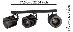 Spot Eglo 900742 SEGOVIA 3xE27/40W/230V