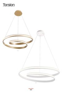 Lustră LED dimabilă pe cablu Redo 01-1793 TORSION LED/29W/230V alb