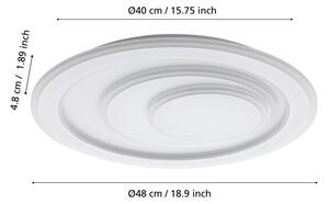 Plafonieră LED Eglo 32053 PALAGIANO LED/21W/230V d. 48 cm