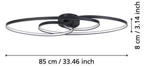 Plafonieră LED dimabilă Eglo 900947 GIANELLA LED/38W/230V