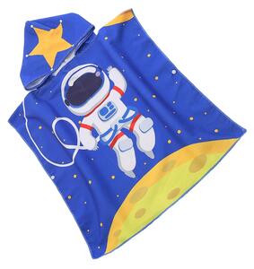 Poncho pentru copii GALAXIO albastru Dimensiune: 60 x 120 cm